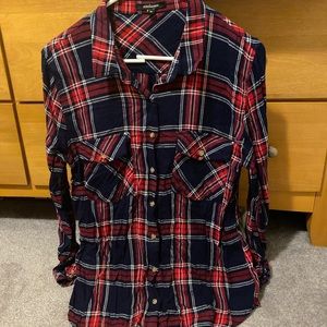 🔅red and blue flannel🔅